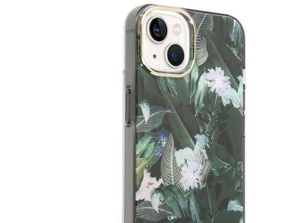 Guess GUHCP14MHGJGHA iPhone 14 Plus 6,7" grønn/grønn hardt etui Jungle Collection