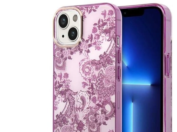 Guess GUHCP14MHGPLHF iPhone 14 Plus 6,7" hardcase Porcelain – fuchsia