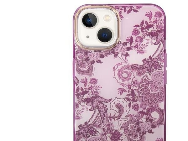 Guess GUHCP14MHGPLHF iPhone 14 Plus 6,7" hardcase Porcelain – fuchsia