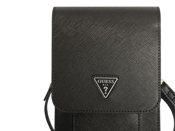 Guess veske GUWBSATMBK svart/black Saffiano Triangle