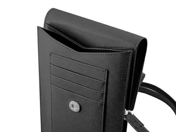Guess veske GUWBSATMBK svart/black Saffiano Triangle