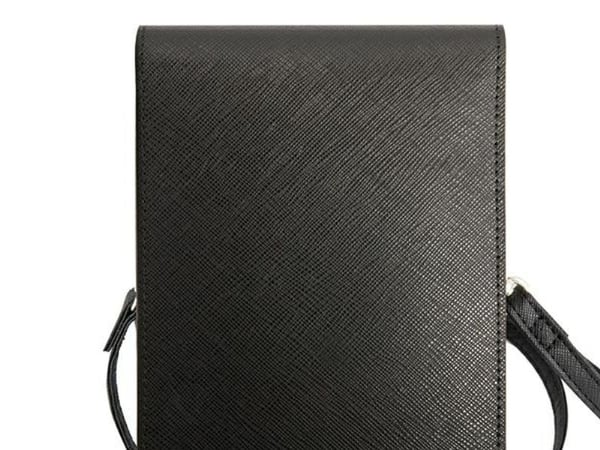 Guess veske GUWBSATMBK svart/black Saffiano Triangle