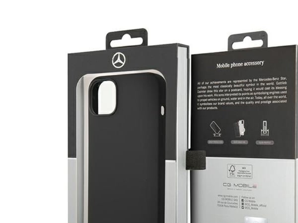 Mercedes silikoni-linjainen suojus iPhone 14 Plus - lajittelu