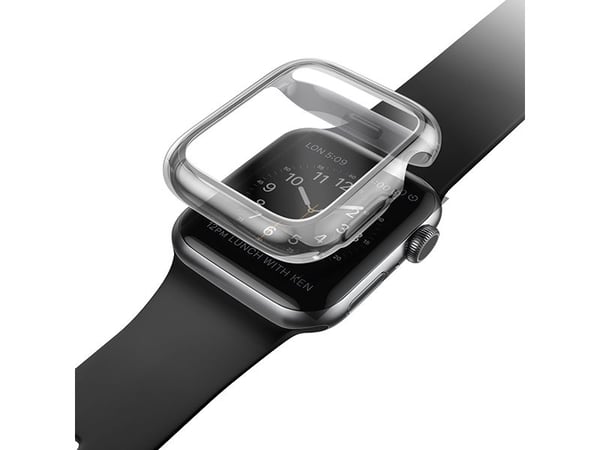 Skyddsram för skärm Apple Watch 4/5, silver, 44 mm