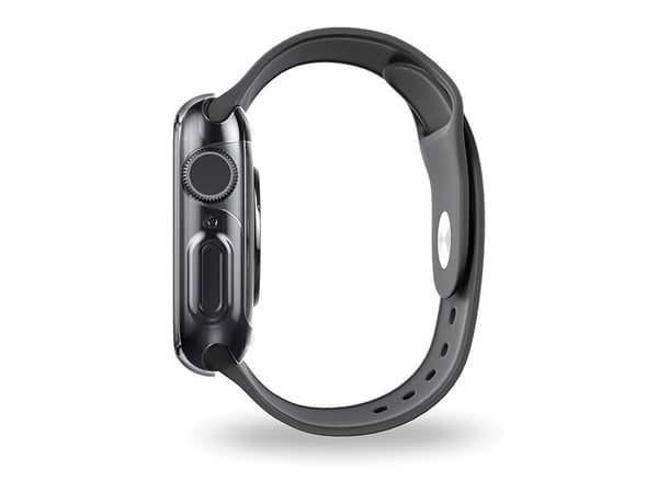 Apple Watch 4/5/6/SE -älykellon näytön kehys, harmaa, 44mm