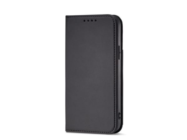 Magnetkortetui for Samsung Galaxy S23 Ultra flip-omslag lommebokholder svart