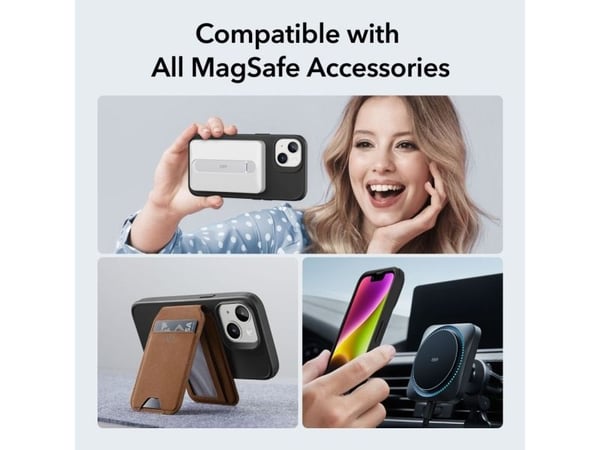 ESR Classic Hybrid Halolock MagSafe-skal till iPhone 14 Plus - svart