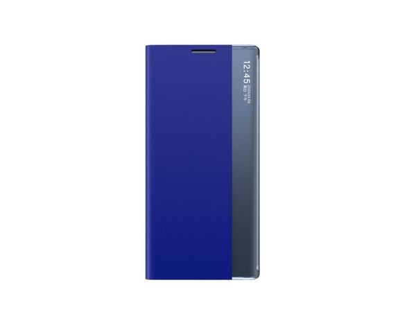 New Sleep Case-deksel for Samsung Galaxy S23+ med flipstativ - blå