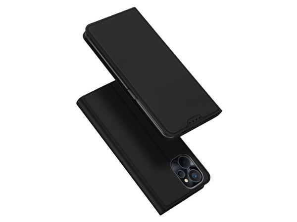 Dux Ducis Skin Pro-etui for Realme 10 5G / Realme 9i 5G, flip-kortlomme med stativ, svart