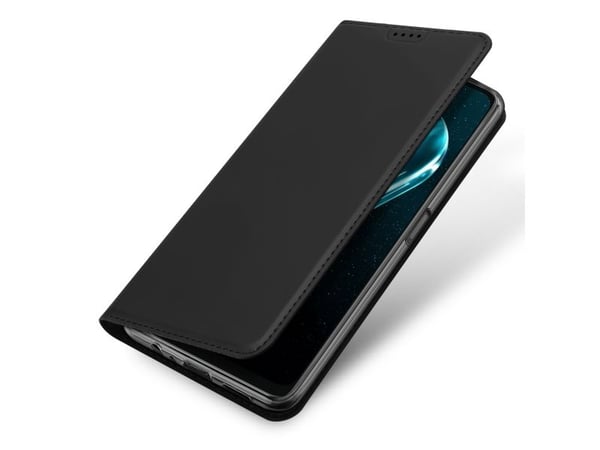 Dux Ducis Skin Pro-etui for Realme 10 5G / Realme 9i 5G, flip-kortlomme med stativ, svart