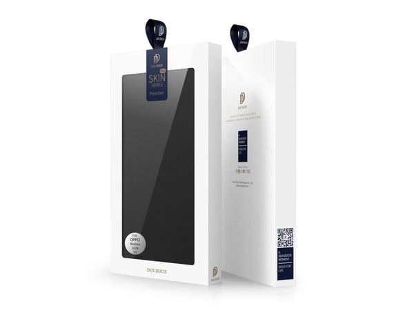 Dux Ducis Skin Pro-etui for Realme 10 5G / Realme 9i 5G, flip-kortlomme med stativ, svart