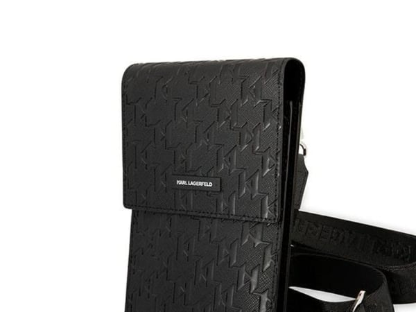 Karl Lagerfeld håndveske KLWBSAMSMK svart/svart monogramplate