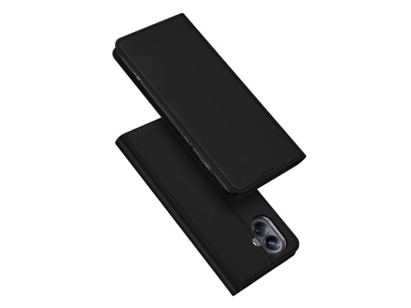 Dux Ducis Skin Pro-deksel for Realme 10 Pro+ - flipdeksel med kortholder/stand - svart