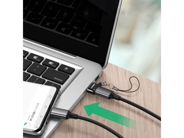 Ugreen USB-adapter USB-C til USB-A 2.0-adapter (svart)