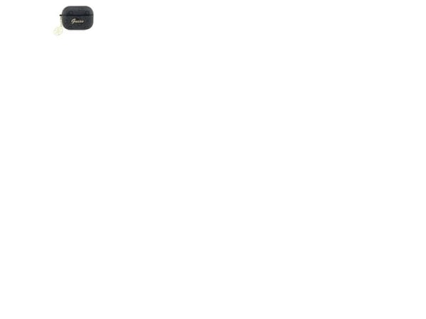 Guess GUAP2G4GSMK AirPods Pro 2 cover black/black 4G Charm Collection