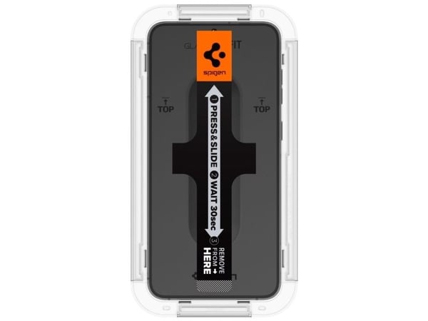Spigen Glas.tR EZ Fit herdet glass til Samsung Galaxy S23+ - 2 stk.