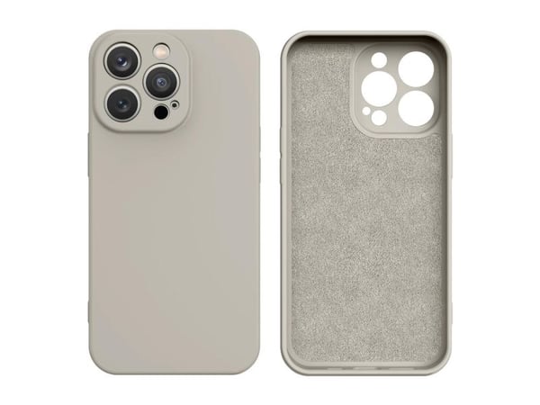 Hurtel silikondeksel til Samsung Galaxy A14 5G / Galaxy A14 silikondeksel beige