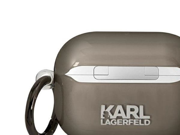 Karl Lagerfeld KLAPHNIKTCK fodral till AirPods Pro - svart/svart Karl's Head