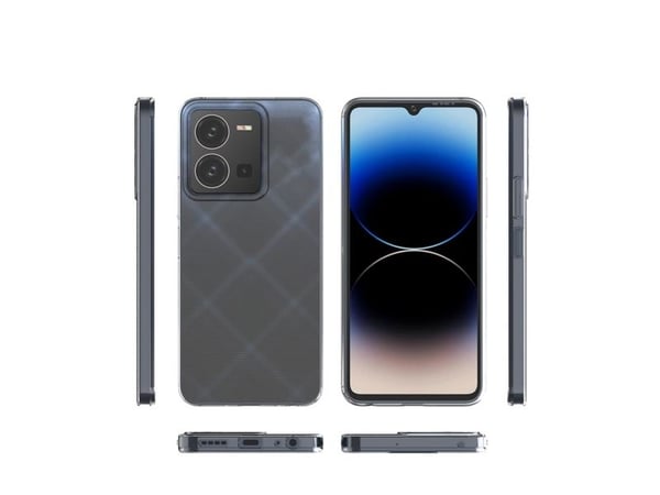 Ultra Clear 0,5 mm etui for Vivo Y35 / Vivo Y22 / Vivo Y22s - tynn gjennomsiktig