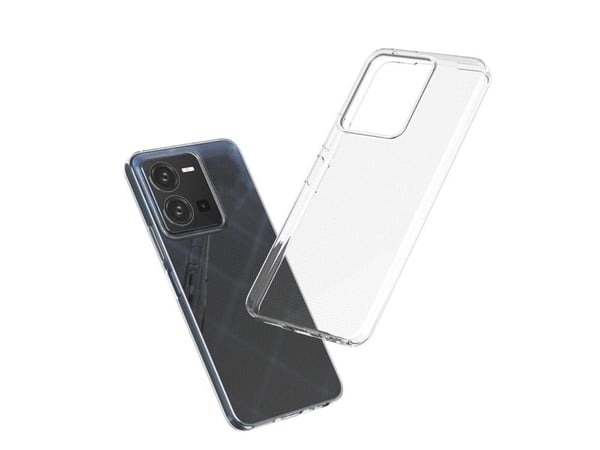 Ultra Clear 0,5 mm etui for Vivo Y35 / Vivo Y22 / Vivo Y22s - tynn gjennomsiktig