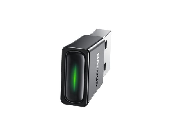 Baseus ZJBA010001, Trådlös, USB, Bluetooth, Svart