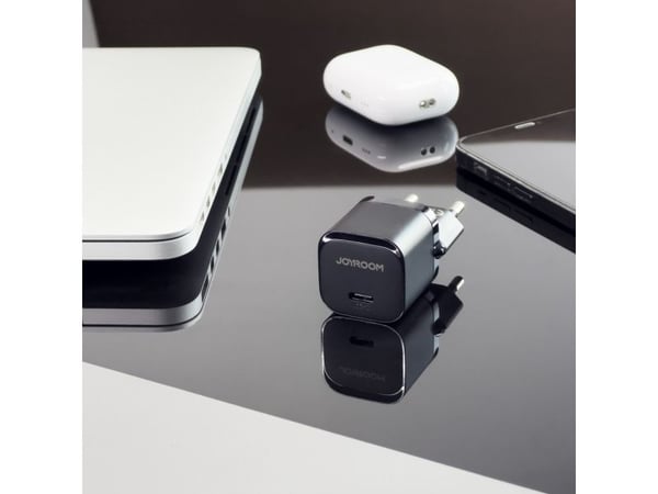 Mini USB C 20W laddare PD Joyroom JR-TCF02 - svart