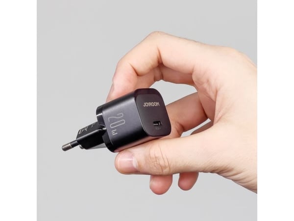 Mini USB C 20W laddare PD Joyroom JR-TCF02 - svart