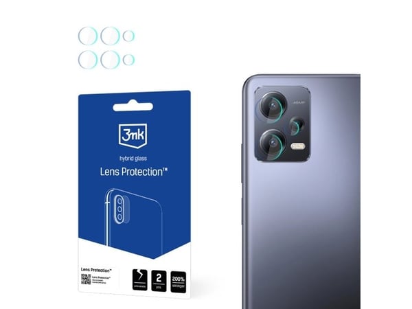 Xiaomi Redmi Note 12 Pro+ / Note 12 Pro 7H kameraglass for 3mk Lens Protection-seriens linse