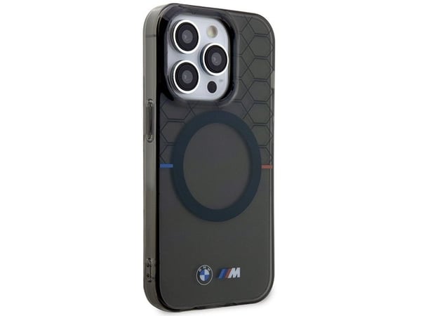 BMW BMHMP14LHGPK-skal till iPhone 14 Pro 6,1" - grå/grått mönster MagSafe