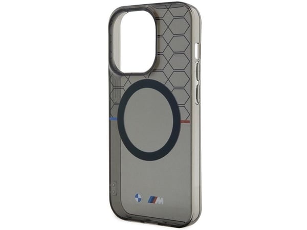 BMW BMHMP14LHGPK-skal till iPhone 14 Pro 6,1" - grå/grått mönster MagSafe