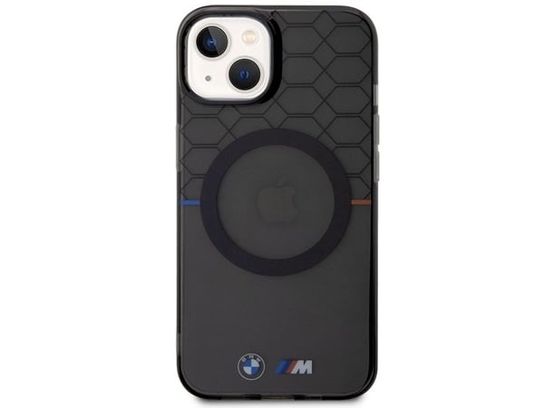 BMW-mönster MagSafe-skydd till iPhone 14 Plus - grå
