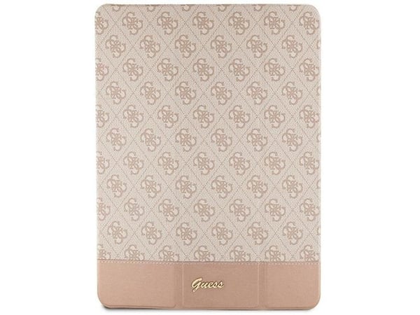 Guess 4G Stripe Allover-etui til iPad Pro 12,9" - rosa