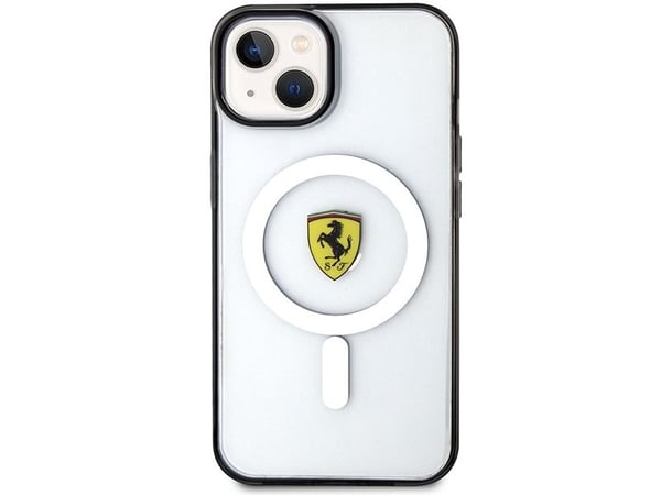 Ferrari FEHMP14MURKT iPhone 14 Plus 6,7" klar/gjennomsiktig hardcase Outline Magsafe