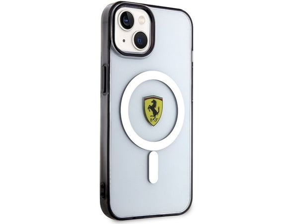 Ferrari FEHMP14MURKT iPhone 14 Plus 6,7" klar/gjennomsiktig hardcase Outline Magsafe