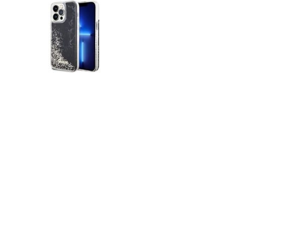 Guess GUHCP14XLCSGSGSGK iPhone 14 Pro Max 6.7" kovakotelo Liquid Glitter Marble - lajittele/lajittele