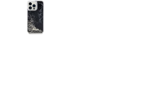 Guess GUHCP14XLCSGSGSGK iPhone 14 Pro Max 6.7" kovakotelo Liquid Glitter Marble - lajittele/lajittele
