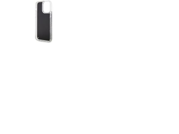 Guess GUHCP14XLCSGSGSGK iPhone 14 Pro Max 6,7" hårdskal Liquid Glitter Marble - Sortera/Sortera