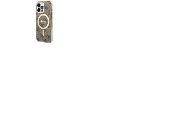 Guess GUHMP13LH4STW iPhone 13 Pro / 13 6,1" harddeksel 4G MagSafe - brun/brun