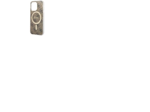 Guess GUHMP13LH4STW iPhone 13 Pro / 13 6,1" harddeksel 4G MagSafe - brun/brun