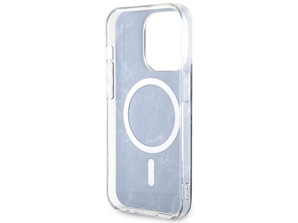Guess GUHMP14LPCUMAK iPhone 14 Pro 6,1" hardcase marmor MagSafe - Sortera/Sortera