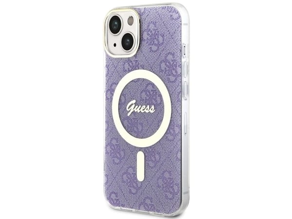 Guess GUHMP14MH4STU iPhone 14 Plus 6,7" lilla/lilla kovakotelo 4G MagSafe
