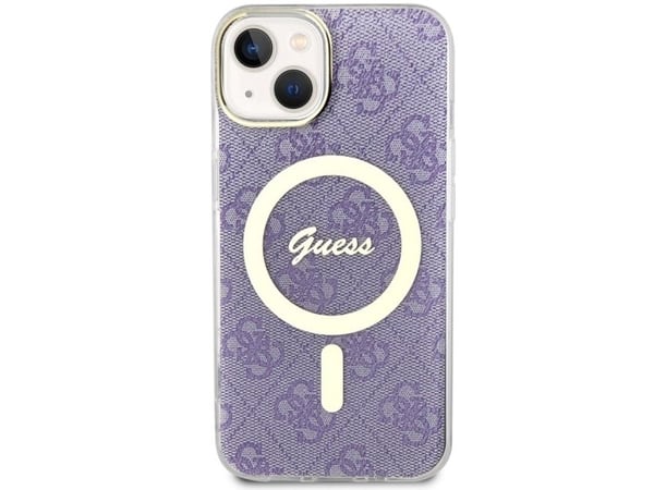 Guess GUHMP14MH4STU iPhone 14 Plus 6,7" lilla/lilla kovakotelo 4G MagSafe