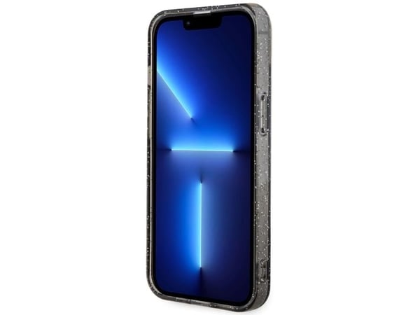 Guess GUHMP14MHCMCGK kovakotelo med Glitter Gold MagSafe til iPhone 14 Plus 6.7" - lajittelu / lajittelu