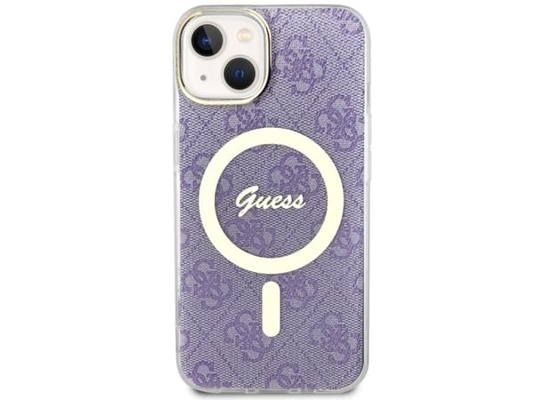 Guess 4G MagSafe-deksel til iPhone 14 - lilla