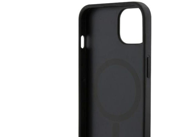 Guess GUHMP14SHGCFSEK iPhone 14 6,1" sortera/sortera hårdfodral GCube Stripes MagSafe