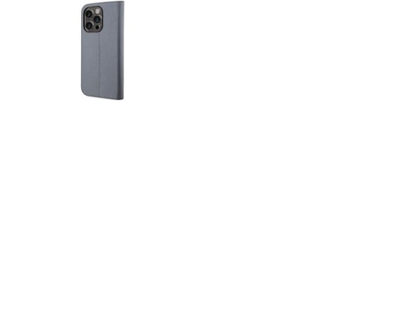 Karl Lagerfeld KLBKP14LSANKCPG iPhone 14 Pro 6,1" bokomslag sølv/sølv Saffiano Karl & Choupette