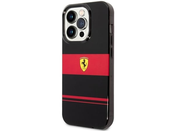 Ferrari FEHMP14LUCOK hardcase till iPhone 14 Pro 6.1" - svart/svart