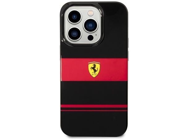 Ferrari FEHMP14LUCOK hardcase till iPhone 14 Pro 6.1" - svart/svart