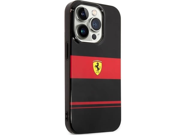 Ferrari FEHMP14LUCOK hardcase till iPhone 14 Pro 6.1" - svart/svart