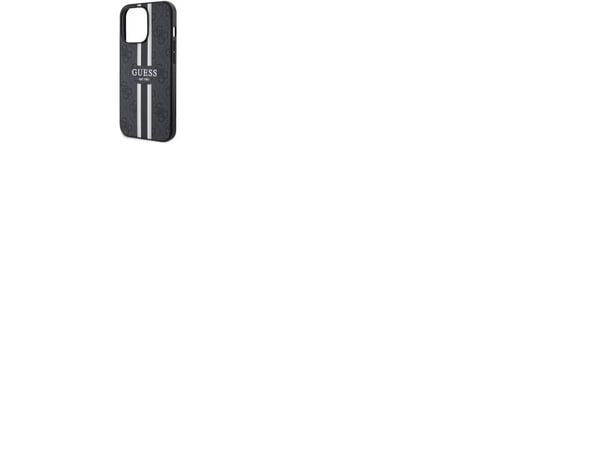 Guess GUHMP13LP4RPSK iPhone 13 Pro / 13 6.1" black/black hardcase 4G Printed Stripes MagSafe